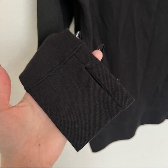 Sweaty Betty Black Oversized Sweater Sz S Athleisure Capsule Workout Sporty - Picture 3 of 6